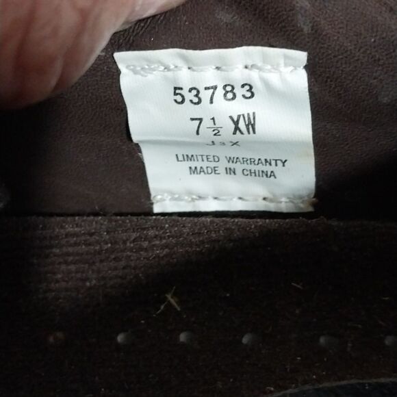 FootJoy Brown and White Men's Oxfords...SIZE 7.5 XW..."AS IS" - Picture 9 of 9